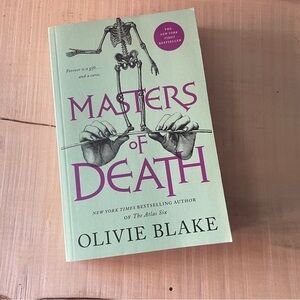 $10 SALE Adult Mystery Masters Death Paperback Book Urban Fantasy Ghost Vampire